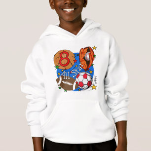Alla 8th födelsedagTshirts och gåvor för stjärna Tee Shirt