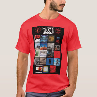 Alla albumomslag RushBand Slutförd pojke T Shirt