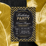 ALLA ÅLDER - CHALK Födelsedagsfest Glitter-inbjuda Inbjudningar<br><div class="desc">Du blir bara bättre med åldern,  så välj din vuxen födelsedagsfest inbjudan därefter. Denna faux glitter-chalkboard inspirerade inbjudan kommer att hjälpa dig att fira i stil.</div>