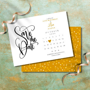 Alla åldrar Födelsedag Spara datum-kalender Guld h Meddelande Vykort