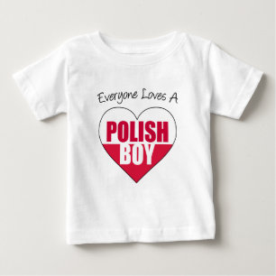 Alla älskar den polska pojken t shirt