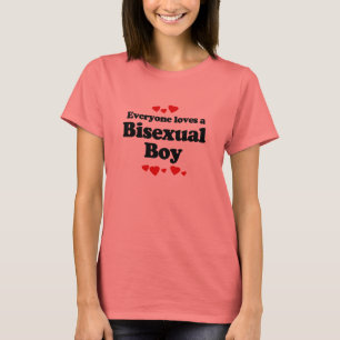 Alla älskar en bisexuell pojke tröja
