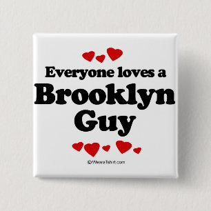 Alla älskar en Brooklyn grabb Knapp