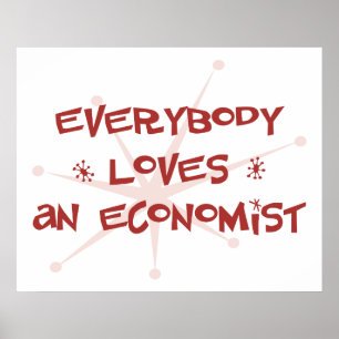 Alla älskar en ekonom poster