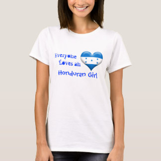 Alla älskar en honduransk flicka tee