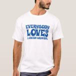 Alla älskar en judisk morfar! t shirt<br><div class="desc">Fyra ut ur fem doktorer instämm att alla gör i faktumkärlek en judisk morfar. Denna design är också tillgänglig i ljust - blått. Bläddra precis valen.) (du kan sätta denna design på några av skjortorna och hoodiesna -</div>