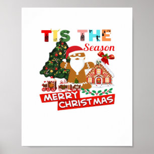 Alla älskar en julen Tomtar jul Poster