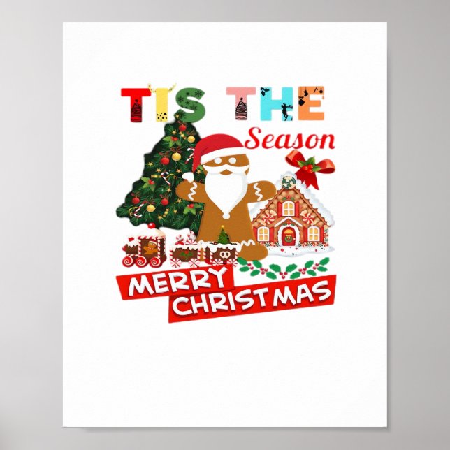 Alla älskar en julen Tomtar jul Poster (Framsidan)