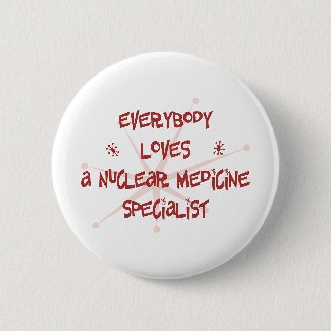 Alla älskar en kärn- medicinspecialist knapp (Framsida)