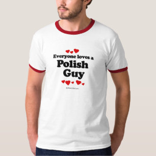 Alla älskar en polsk grabbT-tröja T-shirt