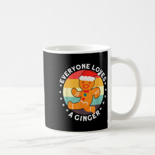 Alla älskar en rödhårig Ginger Tee Kaffemugg