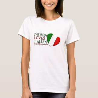 Alla älskar italienare t-shirt