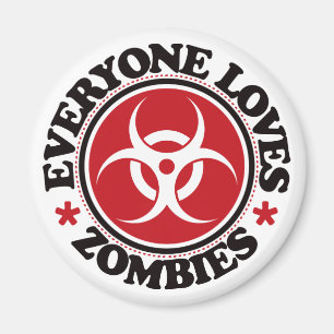 Alla älskar röda Zombies - Magnet