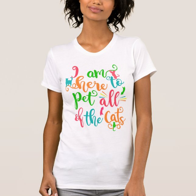 Alla älskar roligt typograficitationstecken för t shirt (Framsida)