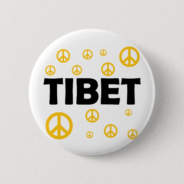 Alla älskar Tibet Knapp (Framsida)