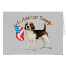 Alla amerikanBeaglegåvor Hälsningskort