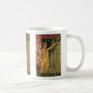 Alla amerikaner kaffemugg