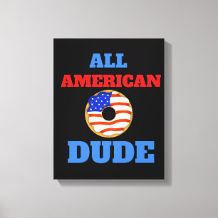ALLA AMERIKANSKA DUDE CANVASTRYCK