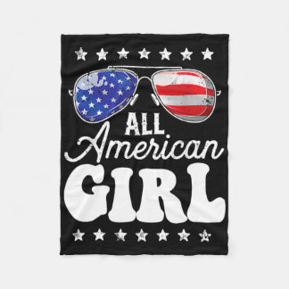 Alla amerikanska flickor 4:e juli, USA Boys Patrio Fleecefilt