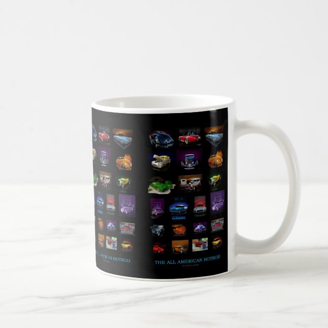 ALLA AMERIKANSKA HOTROD KAFFEMUGG (Höger)