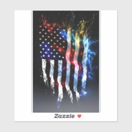 Alla amerikanska klistermärken