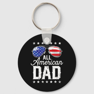 Alla amerikanska Pappa 4:e juli, Fars dag-solar Nyckelring