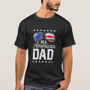 Alla amerikanska Pappa 4:e juli: Lilla Fars dag me T Shirt