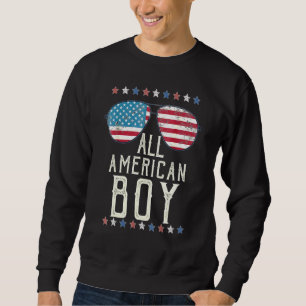 Alla amerikanska pojkar 4:e juli.. lång ärmad tröja