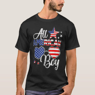 Alla amerikanska pojkar 4:e juli.. t shirt