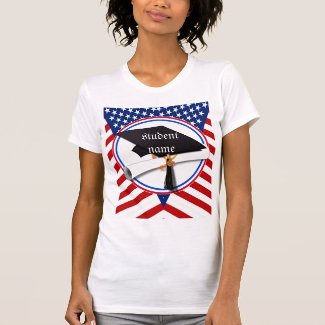 Alla amerikanska Student Tee Shirt (Framsida)