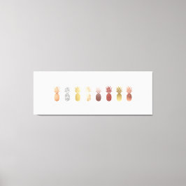 Alla ananas allt canvastryck