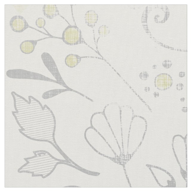 Alla Anpassningsbar Färg Rustic-Blommönster Tyg (Närbild)