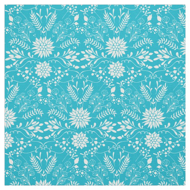 Alla Anpassningsbar Färg Rustic-Blommönster Tyg (Provkarta)