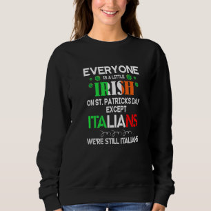 Alla är en liten irländare på St Patrick Day Excep T Shirt