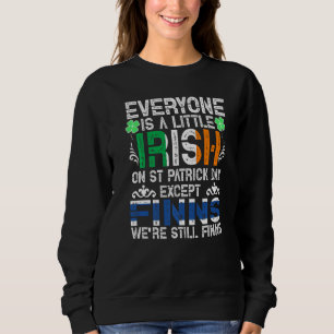 Alla är en liten irländare på St Patrick Day Excep T Shirt