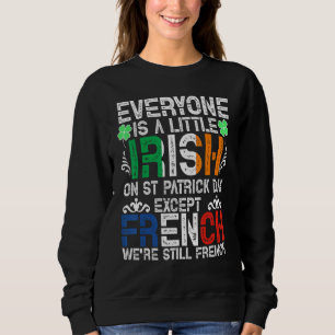 Alla är en liten irländare på St Patrick Day Excep T Shirt