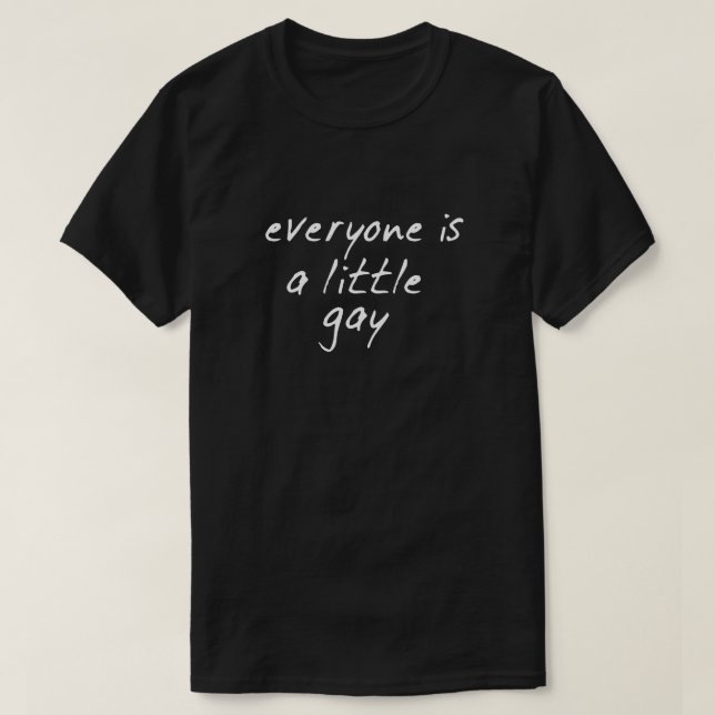 ALLA ÄR EN LITEN SPELA. TEE SHIRT (Design framsida)