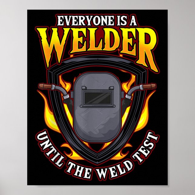 Alla är en walder fram till Weld-testet Poster (Framsidan)