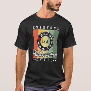Alla är ett foto till manuell lägesbild t shirt