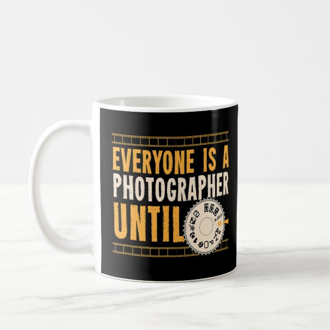 Alla är fotografier tills foto i manuellt läge kaffemugg (Vänster)