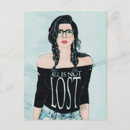 Alla är inte Borttappad Vykort