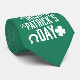 Alla är iriska på St patricks day Gröntar Slips