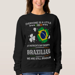 Alla är irländare utom brasilianare på St. Patrick T Shirt