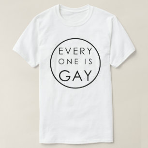 ALLA ÄR LITE EN BÖG, ANPASSADE T SHIRT