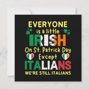 Alla är lite irländska på St Patricks dag