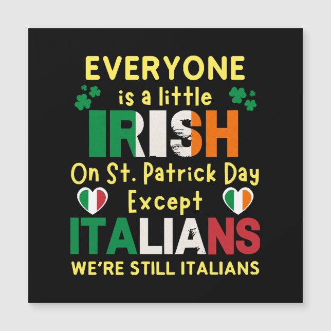 Alla är lite irländska på St Patricks dag (Framsida)