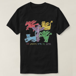 "Alla år…", Mörk T-tröja (olik stilar) Tee Shirt
