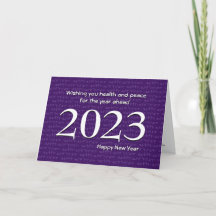 Alla år PURPUR Semaphore | GOTT NYTT ÅR 2023