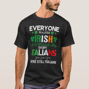 Alla är små iriska på Patrick Day T Shirt