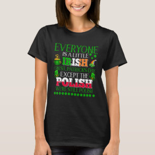 Alla är små iriska på St. Patrick's Day Prou T Shirt